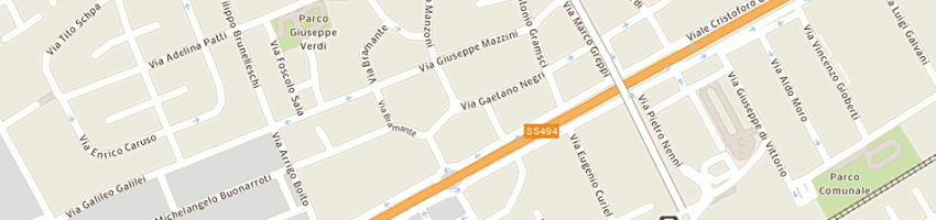 Mappa della impresa indovino alfio a TREZZANO SUL NAVIGLIO