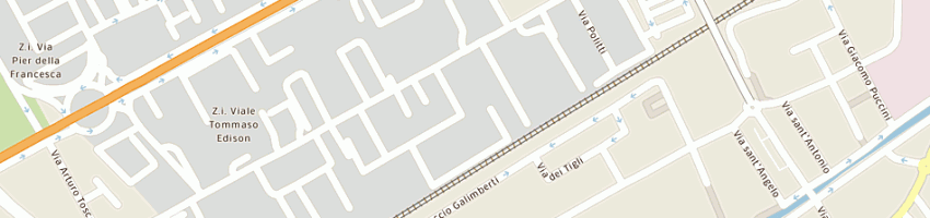 Mappa della impresa baresco srl a TREZZANO SUL NAVIGLIO