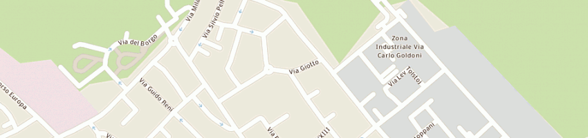 Mappa della impresa parenti e agostinelli sas a MILANO