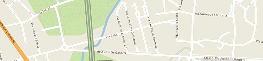 Mappa della impresa grassi lara a RHO