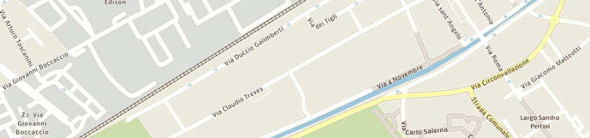Mappa della impresa all automatic di camozzi angelo a TREZZANO SUL NAVIGLIO