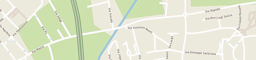 Mappa della impresa dona srl a MILANO