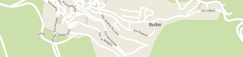 Mappa della impresa comune a BULTEI