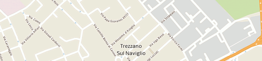 Mappa della impresa baroni snc di giuseppe baroni e c a TREZZANO SUL NAVIGLIO