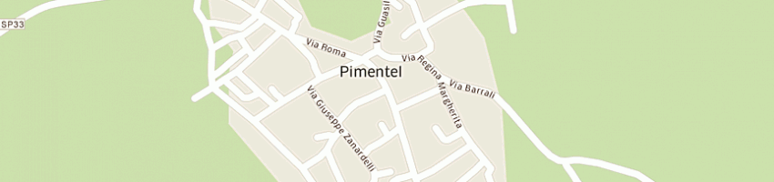 Mappa della impresa ferrante rita a PIMENTEL