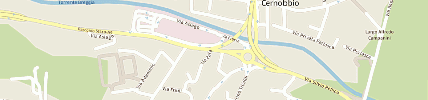 Mappa della impresa aeffe promotion srl a COMO