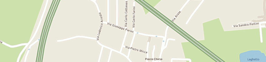 Mappa della impresa tc costruzioni snc di treccani luca e cipriani paolo a RHO
