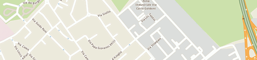 Mappa della impresa tecnoservice di bonfante bruno antonio a TREZZANO SUL NAVIGLIO