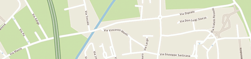 Mappa della impresa di lazzaro marcantonio a MILANO