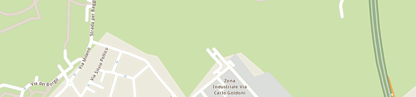 Mappa della impresa hotel blu e visconti a TREZZANO SUL NAVIGLIO
