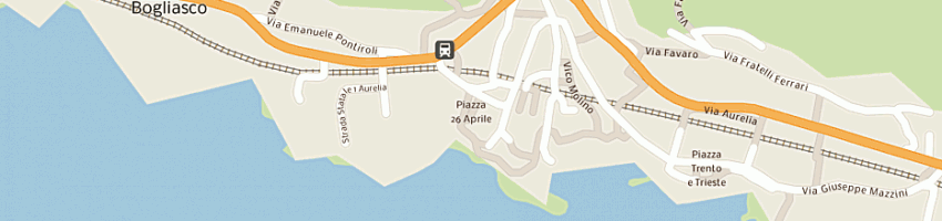 Mappa della impresa tucci giacomo a BOGLIASCO