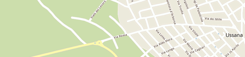 Mappa della impresa c l 2 falegnameria di gp littera a USSANA