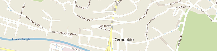 Mappa della impresa gen sys di moretti massimo e c snc a CERNOBBIO