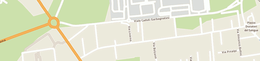 Mappa della impresa caramanti giovanni a GARBAGNATE MILANESE