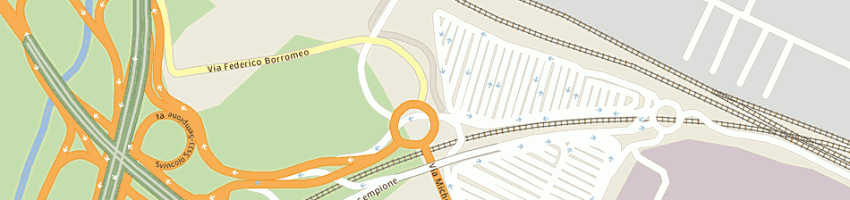 Mappa della impresa rhodengas spa a RHO