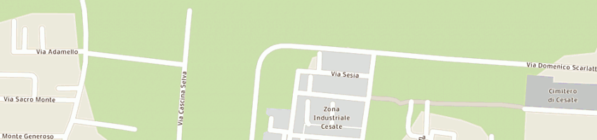 Mappa della impresa pirovano carlo a CESATE