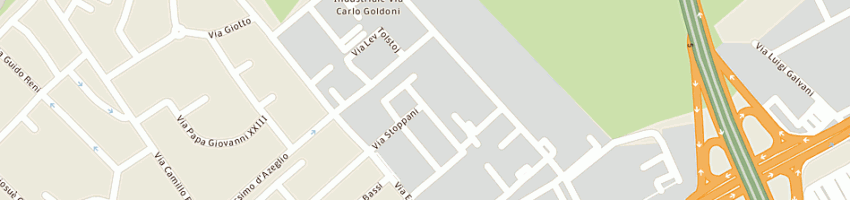 Mappa della impresa carrozzeria fiore di l'altrella felice a TREZZANO SUL NAVIGLIO