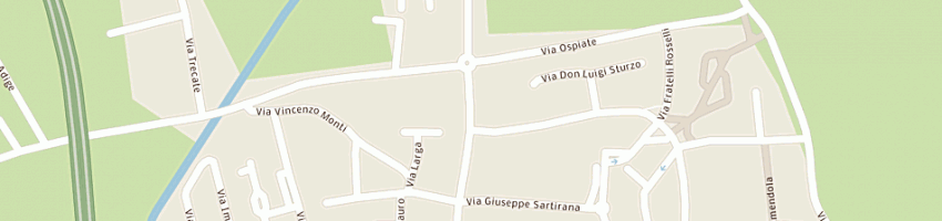 Mappa della impresa soprint a srl a RHO
