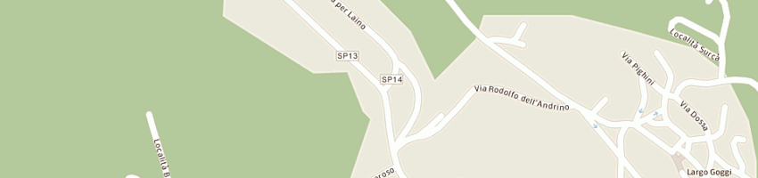 Mappa della impresa bazzi fabio a PELLIO INTELVI