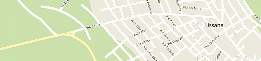 Mappa della impresa serra antonio a USSANA