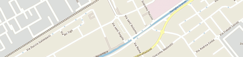 Mappa della impresa refaldi tiziano a TREZZANO SUL NAVIGLIO