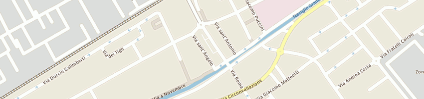 Mappa della impresa la bottega di devecchi enrico e c sas a TREZZANO SUL NAVIGLIO