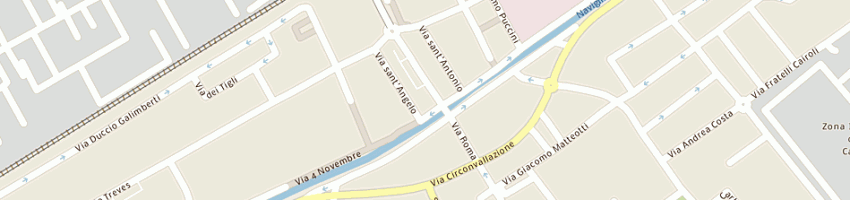 Mappa della impresa ferramenta trezzanese a TREZZANO SUL NAVIGLIO