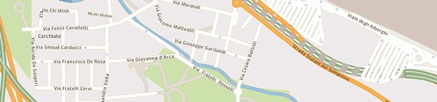 Mappa della impresa borghetti massimo a PERO