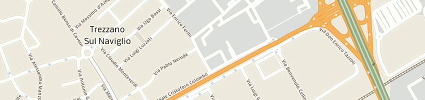 Mappa della impresa dipal snc a TREZZANO SUL NAVIGLIO