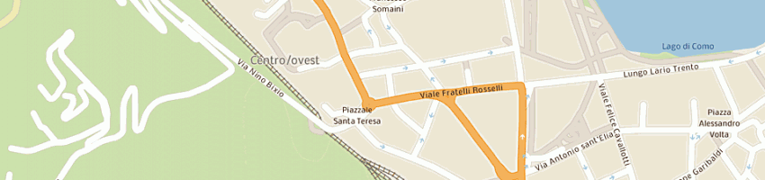 Mappa della impresa sos capelli di livia italo a COMO
