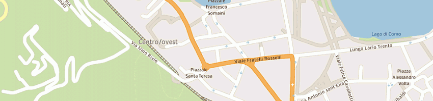 Mappa della impresa rezzonico enzo a COMO