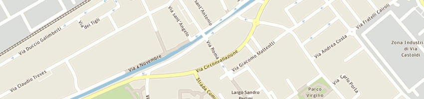 Mappa della impresa colorado sas a TREZZANO SUL NAVIGLIO