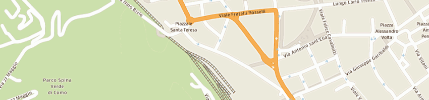 Mappa della impresa autoparco volta di genduso salvatore e c snc a COMO