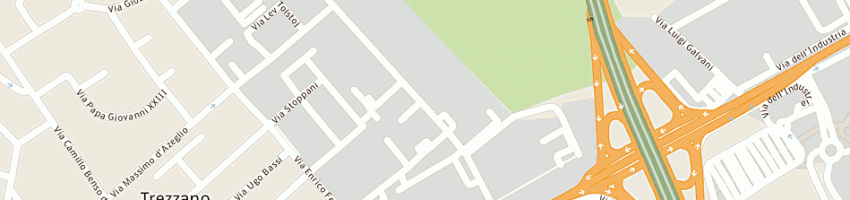 Mappa della impresa ing castaldi illuminazione srl a TREZZANO SUL NAVIGLIO