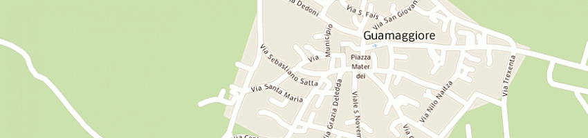 Mappa della impresa murenu antero a GUAMAGGIORE