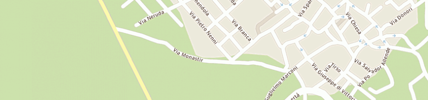 Mappa della impresa diomedi mauro a USSANA