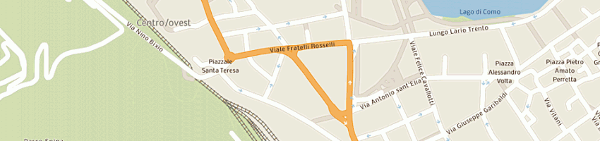 Mappa della impresa sogebar di paggi claudio e c sas a COMO