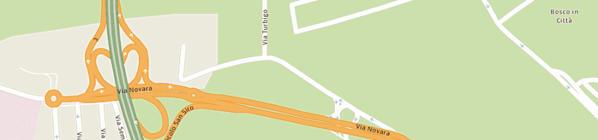 Mappa della impresa l'angolo di manenti paola a NOVARA
