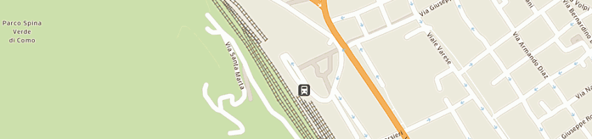 Mappa della impresa bar stazione s giovanni a COMO