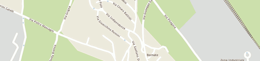 Mappa della impresa sta frigerio e c a CASNATE CON BERNATE