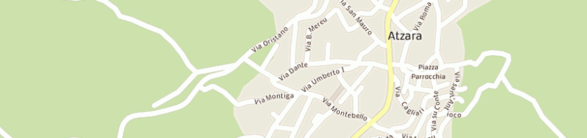 Mappa della impresa bonu a ATZARA