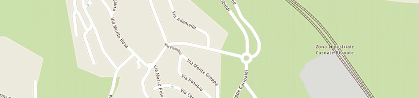 Mappa della impresa miller gary a CASNATE CON BERNATE