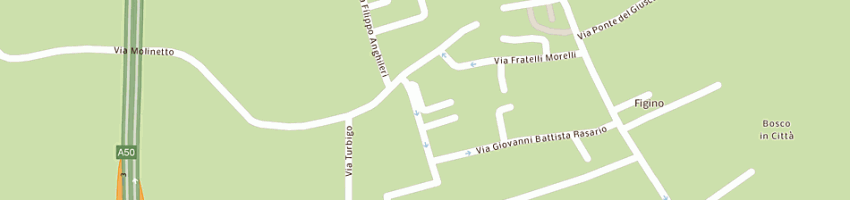 Mappa della impresa montorfano aldo a MILANO
