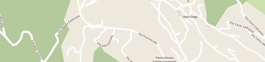 Mappa della impresa gesint sas di lanfranconi giuseppina e c a PELLIO INTELVI