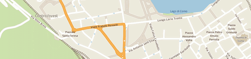 Mappa della impresa francesca luraghi srl a COMO