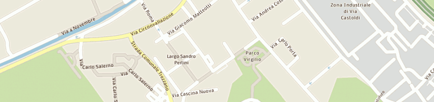 Mappa della impresa de masi salvatore a TREZZANO SUL NAVIGLIO