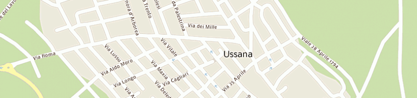 Mappa della impresa pusceddu maria costanza a USSANA