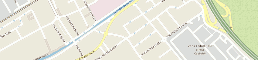 Mappa della impresa g service biffi a TREZZANO SUL NAVIGLIO