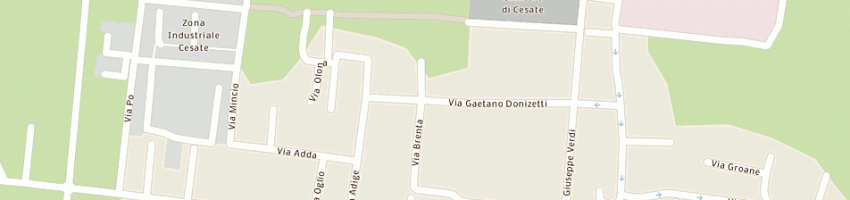 Mappa della impresa auser cesate a CESATE