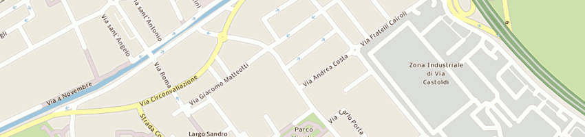 Mappa della impresa doppia effe di fornelli giuseppe iori nadia e cerri laura snc a MILANO